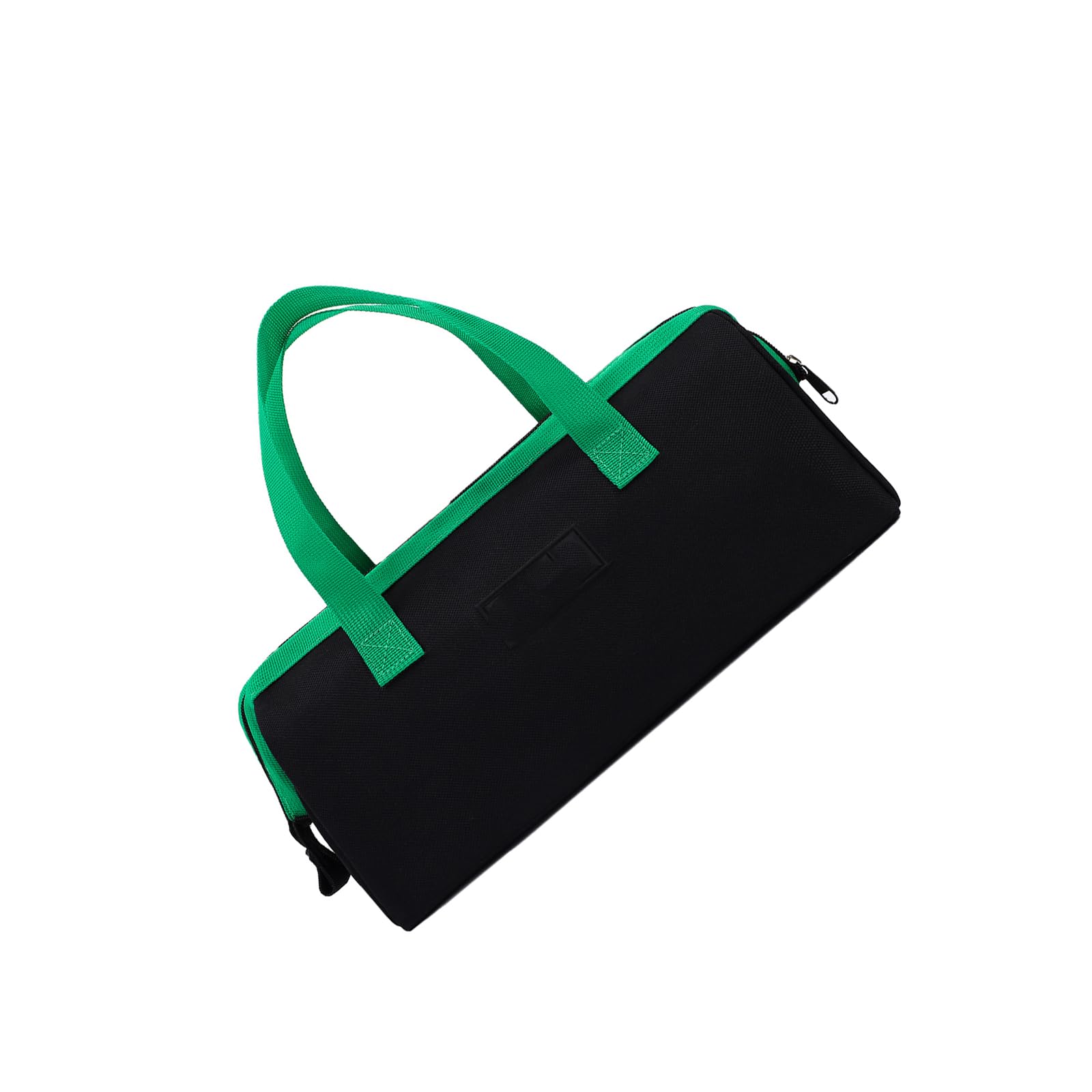 Mouth Tool Pouches Smooth Zipper Closure Comfortable Handle Sturdy 600D Fabric Portable Size 12x5.7in Ideal for Tool Organization Carry Bag