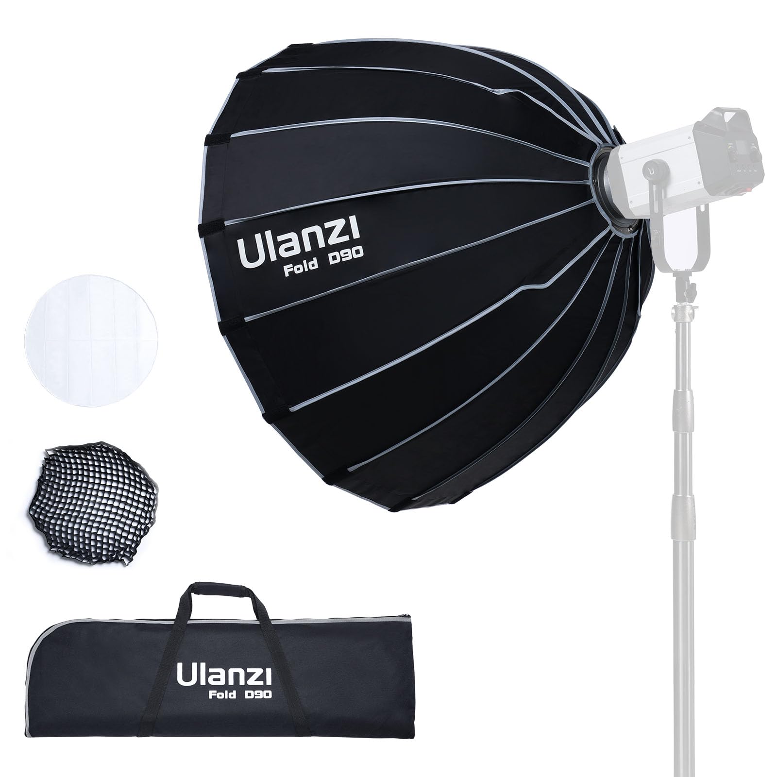 Amazon | Ulanzi 90cm八角形ソフトボックス アンブレラタイプ