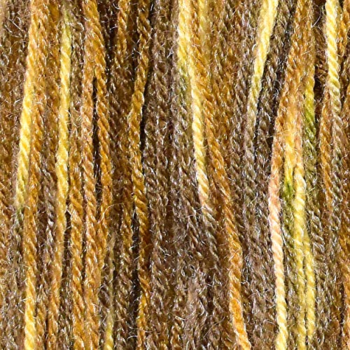 Image of HR Enterprise Craze Mustard (400 gm), Wool Hank Hand Knitting Wool /Art Craft Soft Fingering Crochet Hook Yarn, Needle Knitting Yarn Thread Dyed