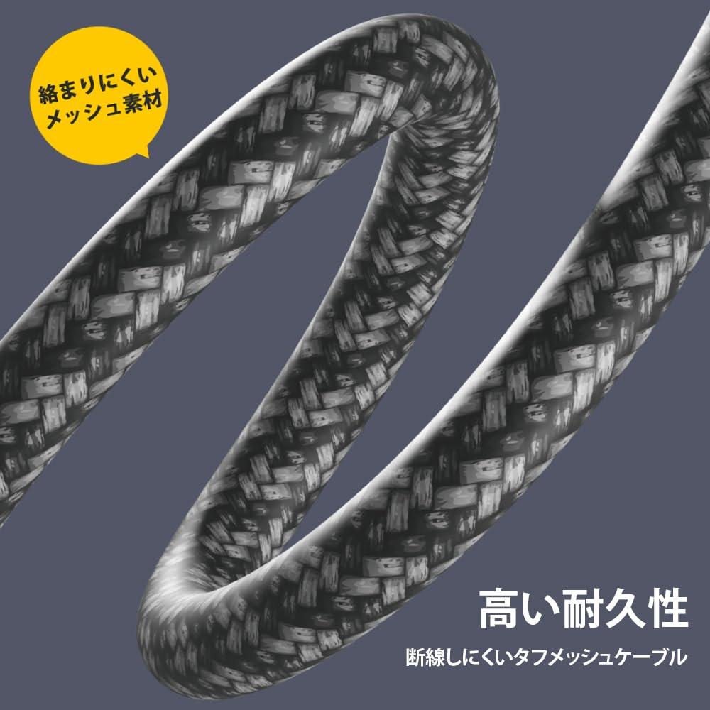 Premium Style Bluetooth 5.0搭載 ワイヤレスステレオイヤホン タフケーブル インナーイヤータイプ ホワイト PG-BTE12TC2WH