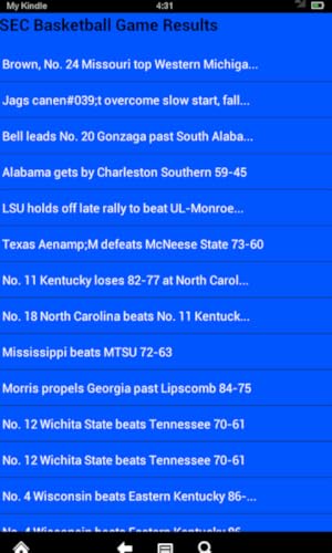 Missouri Basketball News(Kindle Tablet Edition)