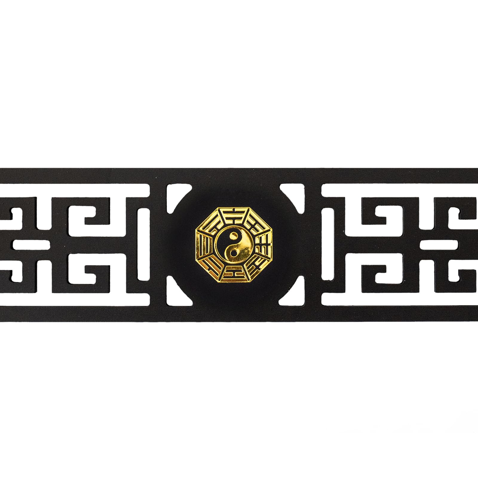 Schwerthalter Katana Wandhalterung Samurai Schwert Rahmen Display Frame Red Samt China 1-Schicht Bagua Stil (2-Schicht)