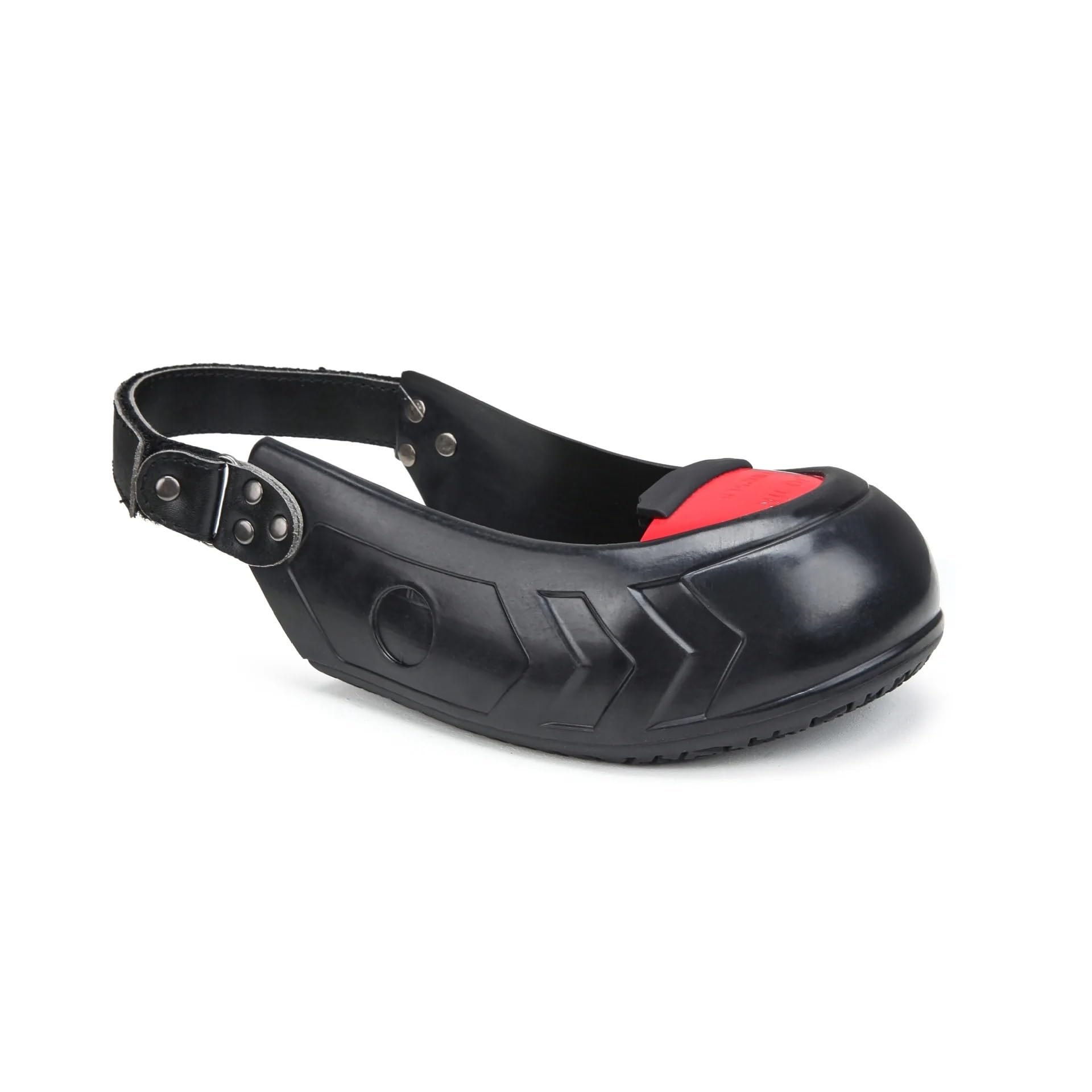 Couvre-chaussures de sécurité temporaires en alliage d'aluminium - Résistant à l'usure - Dessous en caoutchouc antidérapant - Protection pour chaussures