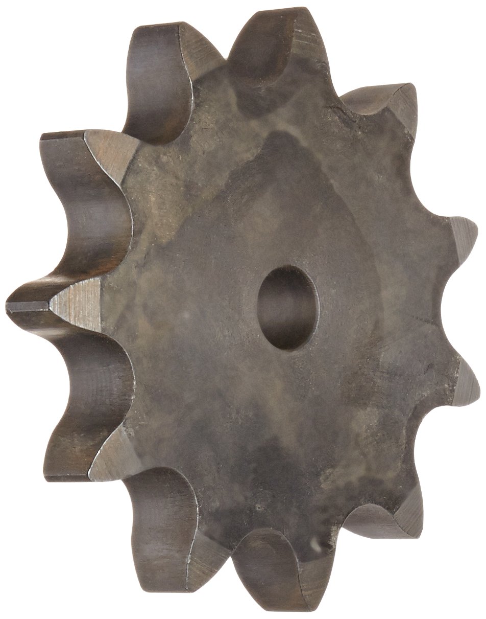 Martin Roller Chain Sprocket, Reboreable, Type A Hub, Single Strand, 16B Chain Size, 25.4mm Pitch, 11 Teeth, 14mm Bore Dia., 101.74mm OD, 16.18mm Width