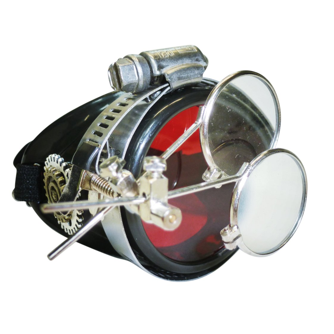 UMBRELLALABORATORY FUN Steampunk Eyewear Monocle Goggles/Rave Glasses Victorian Pirate eyepatch BBB