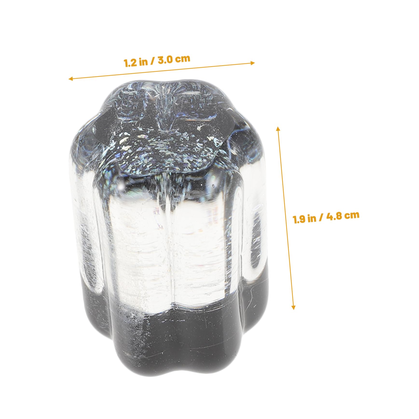 SOLUSTRE Cute Glass Teapot Lid Holder Decorative Tea Kettle Cover Stand for Home Office and Tearoom Use Design with Construction Tea Ceremony Accessory