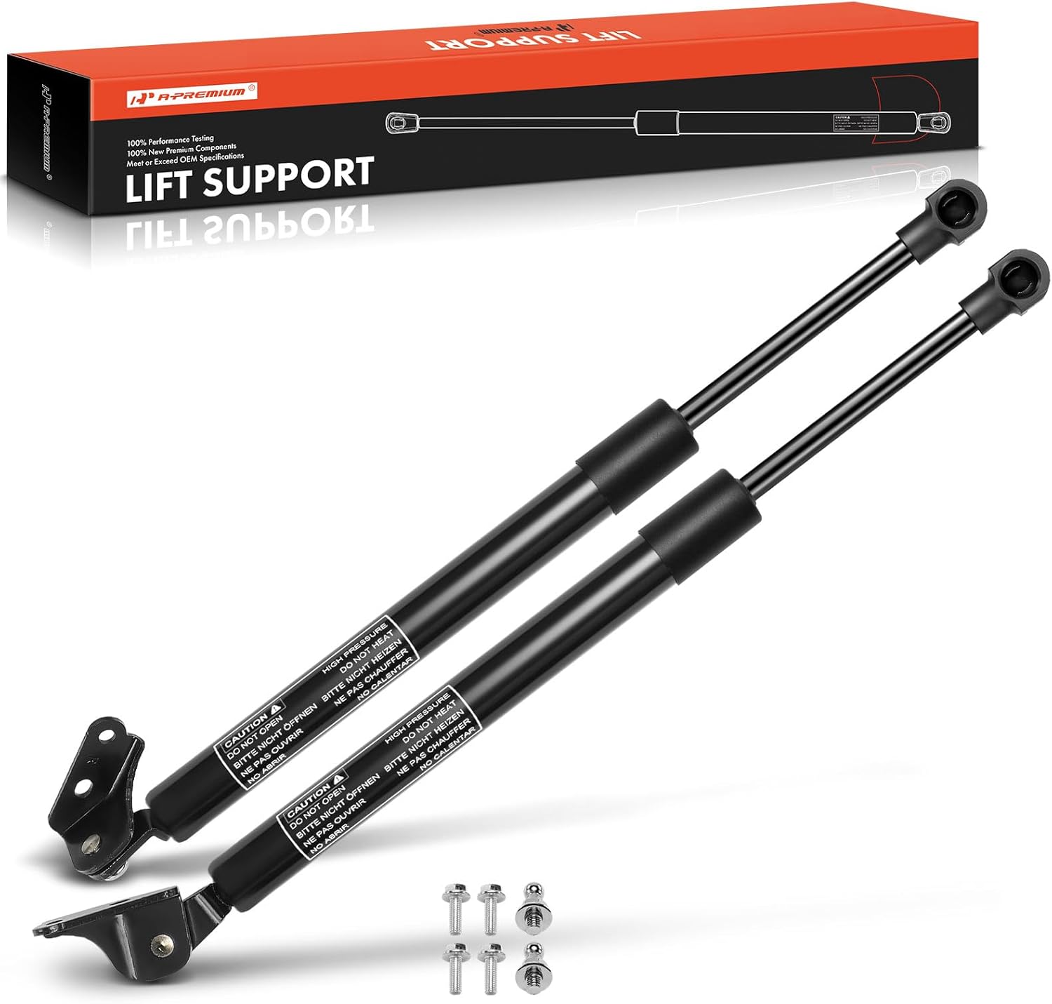 A-Premium Rear Tailgate Lift Supports Shock Struts Compatible with Select Mazda Models - CX-7 2007-2012 Sport Utility - Replace# EG2162620B(2PC Set)