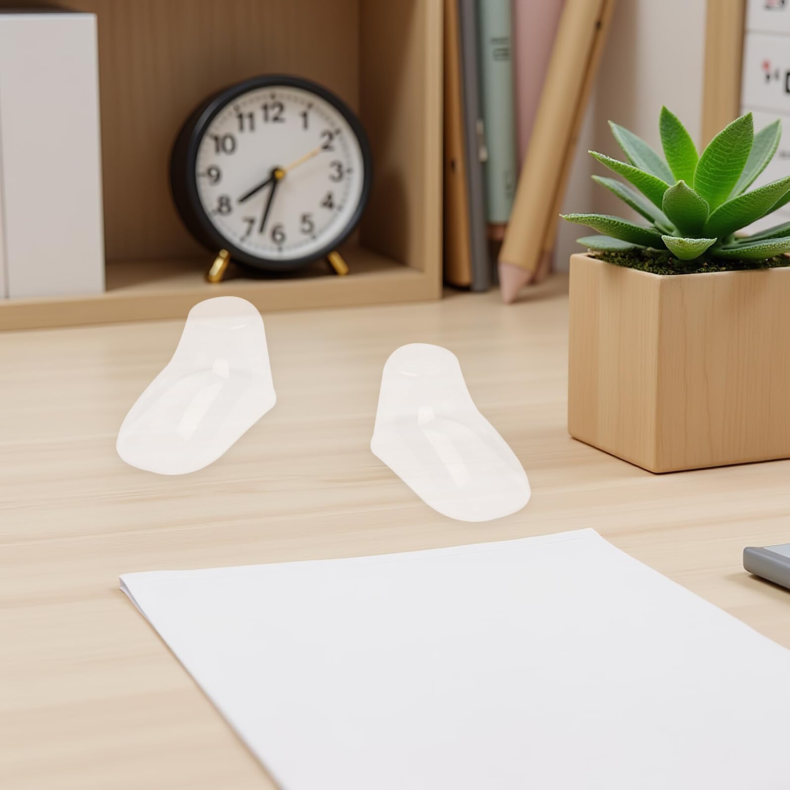 100 Stück Teiliges Kunststoff Babyfuß formen Robuste Display ständer für Babysocken Transparente Schuhspanner für Lauflernsocken und Babyschuhformierung