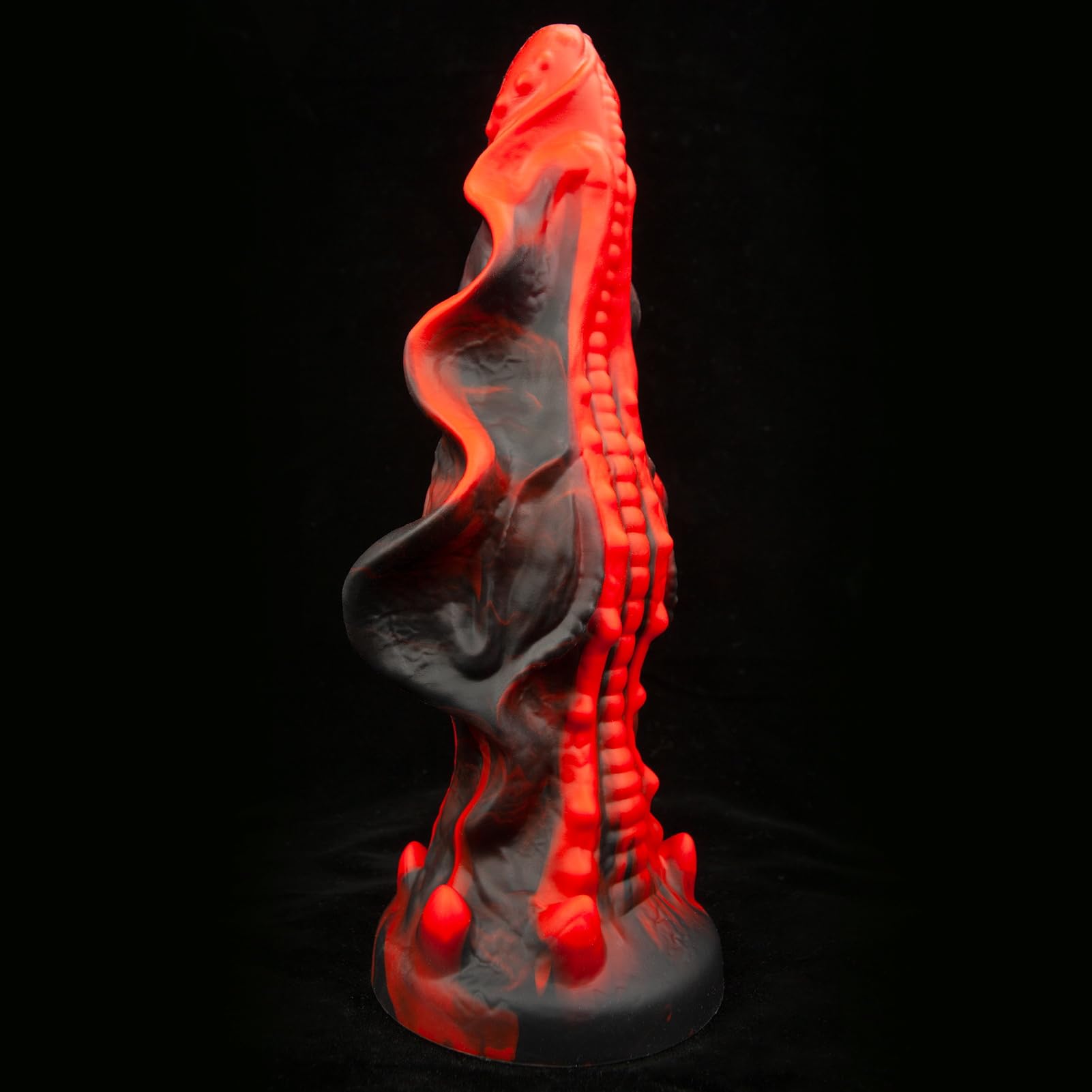 SXOVO Realistic Dildo Huge and Thick Monster Fantasy Dildo Anal Dilator Butt Plug for Vaginal Stretch and Prostate Stimulation Sex Toys for Men Women Professionals (L) - L:27 cm Ø:11 cm