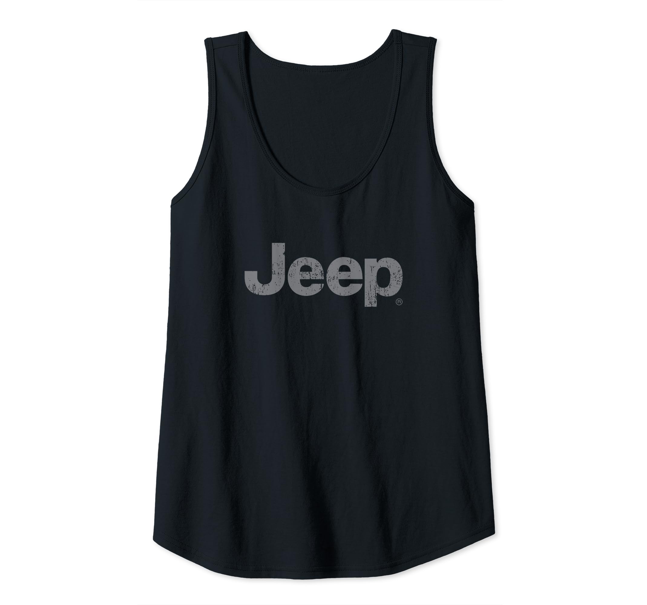 Jeep Iconic Distressed Logo Tank Top