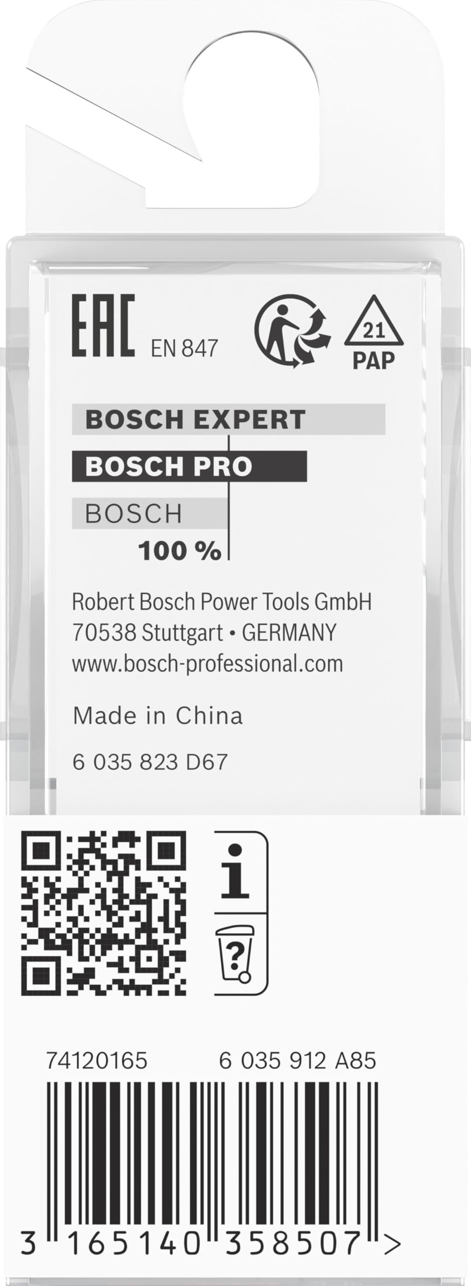 Bosch Accessories Fresa Standard ranurar 2 filos:8x18x25mm