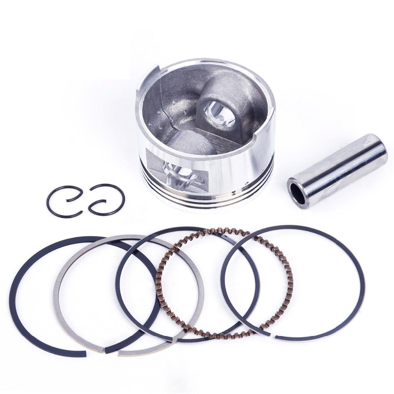 Cylinder silnika Pasuje Do Skutera GY6 72cc 80cc 47mm Duży Cylinder Zestaw Naprawczy Z Zestawem Tłoka 139QMB 139QMA Silnik Motoroweru ATV Cylinder Kit