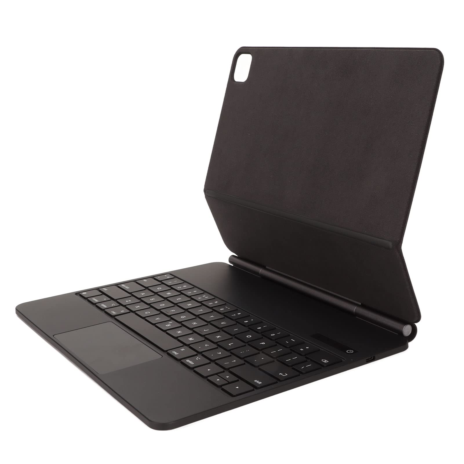 Denash W Przypadku Tabletu IOS 12.9, Pudełko Klawiatury Backhostic Maghostic Backhoes Mántauch Trackpad (BLACK)