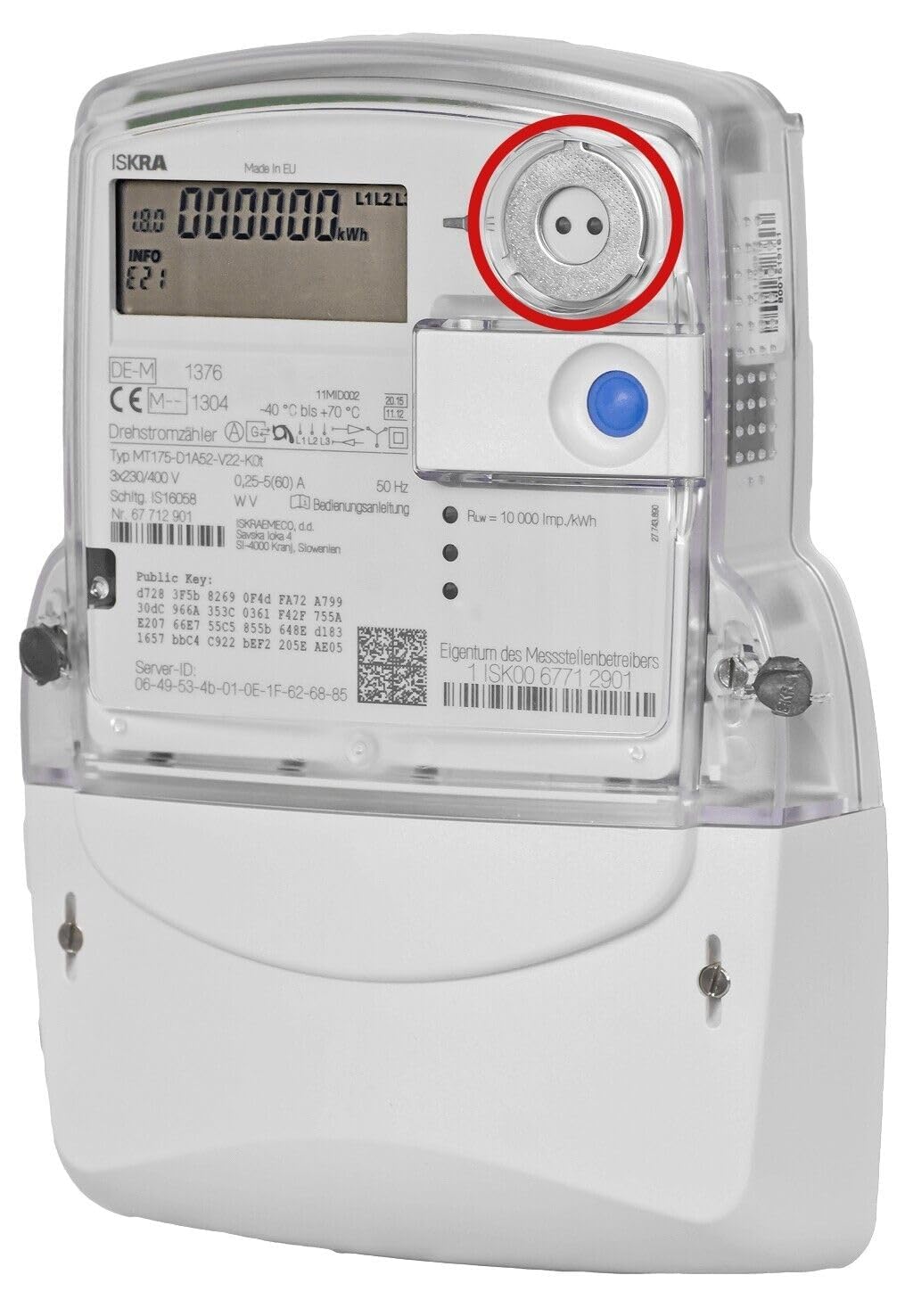 everHome EcoTracker IR licznik energii elektrycznej EHZ – głowica do czytania Smartmetr – w zestawie aplikacja