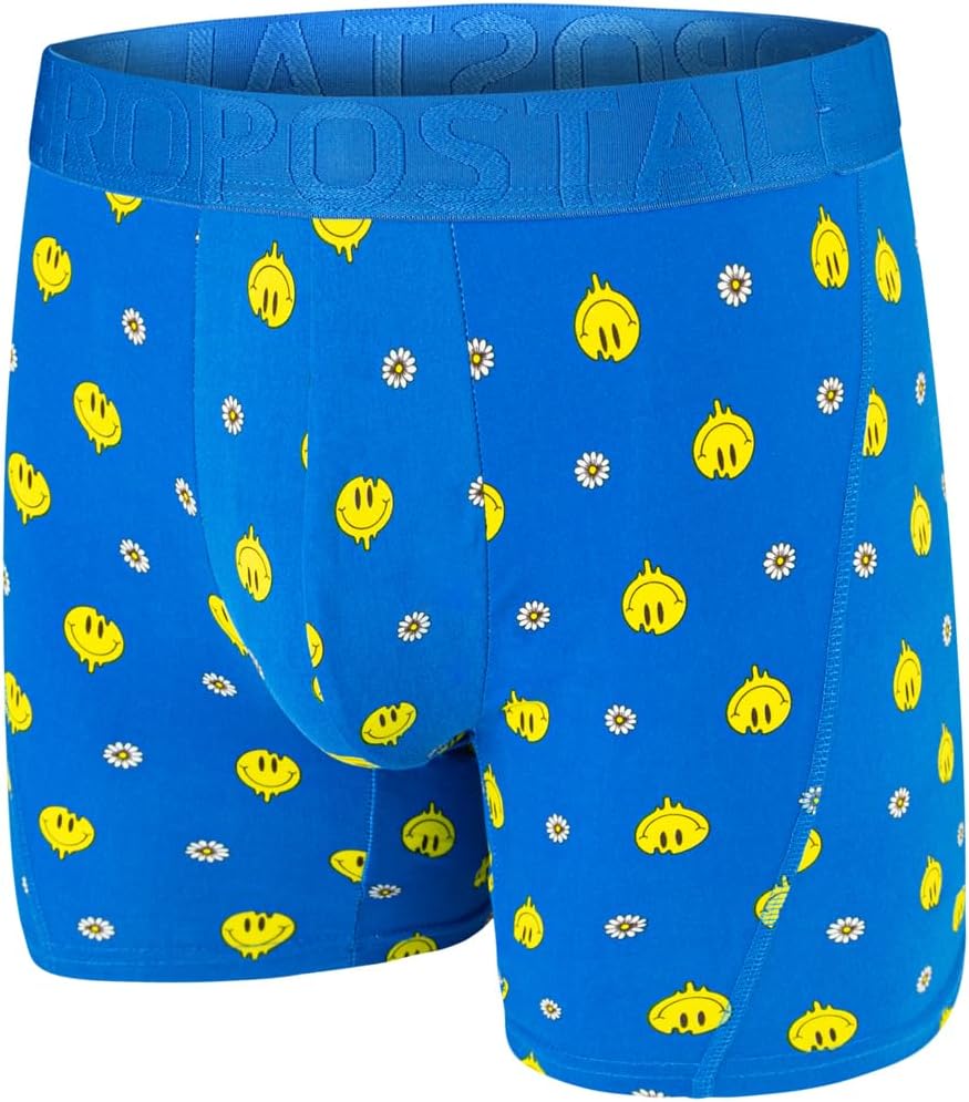 AEROPOSTALE Mens Boxer Briefs Poly Spandex Performance Brushed Microfiber Ultra Soft Fly-less Support Boxer Briefs Underwear - Image 2