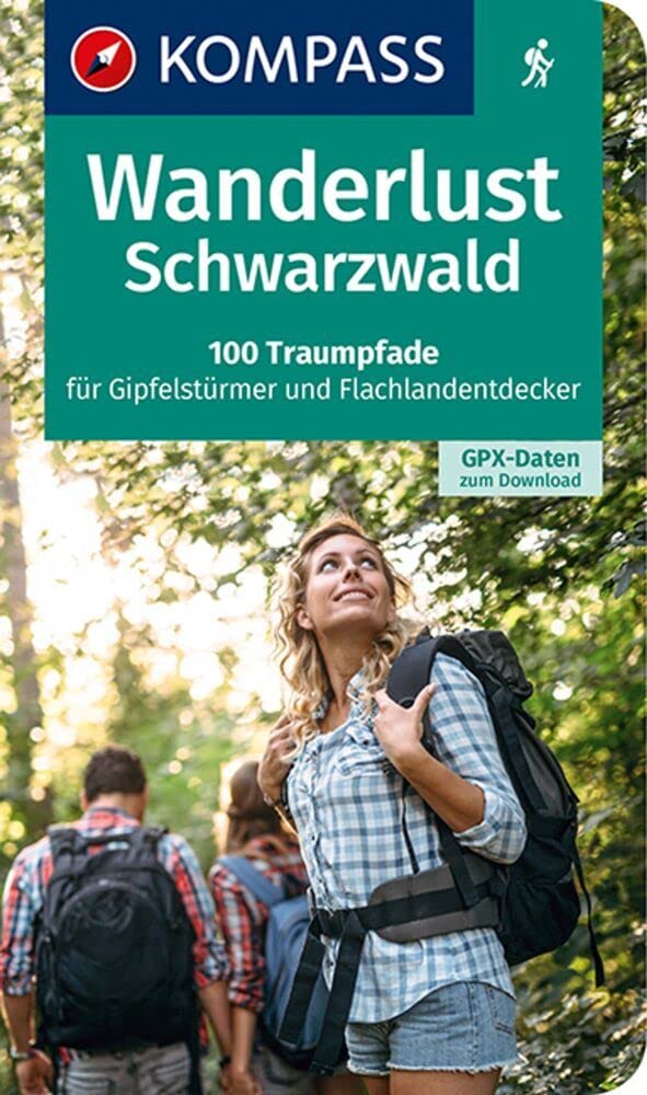 KOMPASS Wanderlust Schwarzwald: 100 Traumpfade für Gipfelstürmer und Flachlandentdecker, GPX-Daten zum Download: 1622