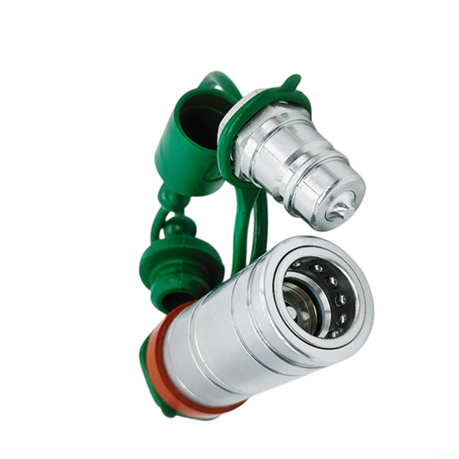 Kit de acoplamiento rápido hidráulico M22 x 1,5 para tractores, capacidad