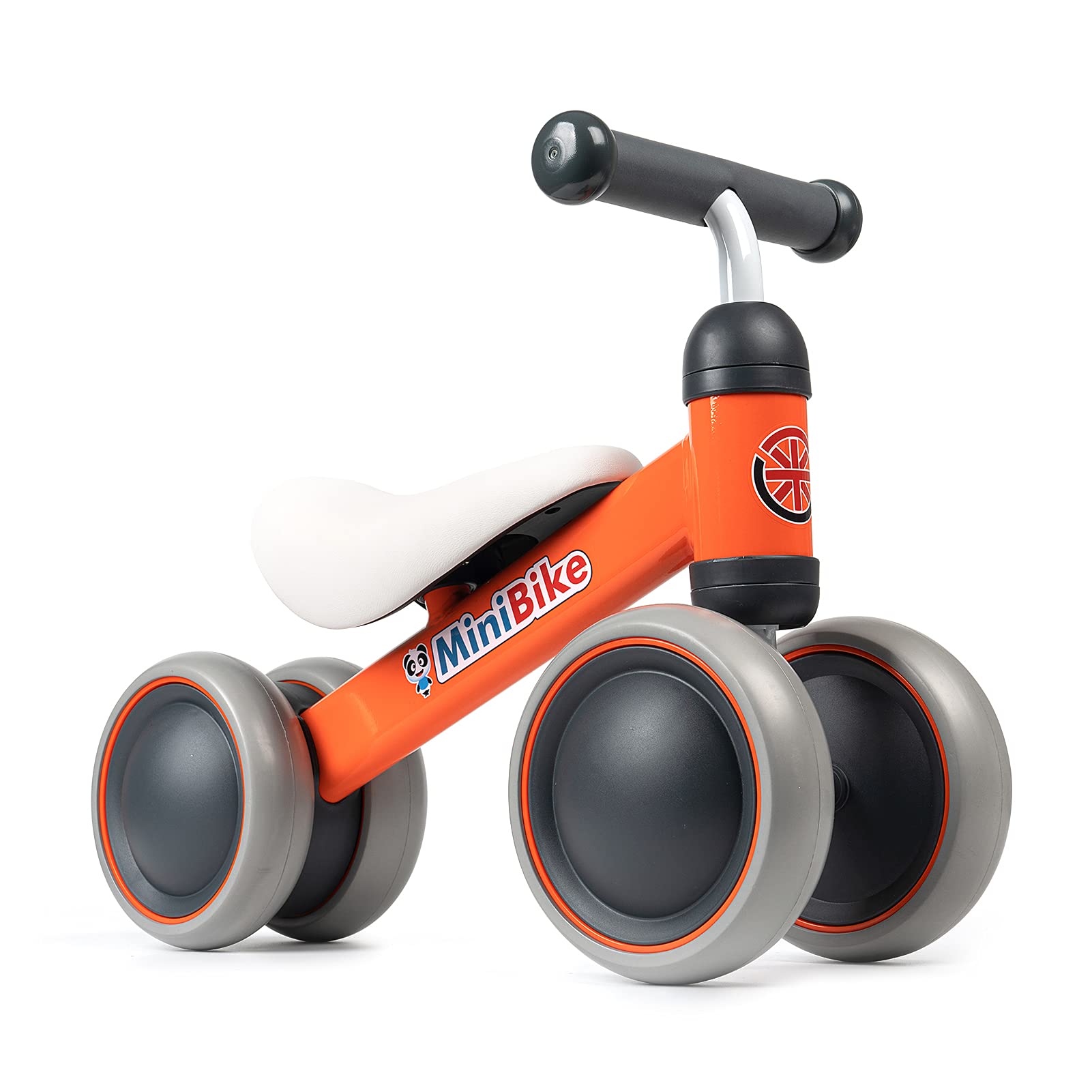 YGJT Baby Balance Bikes Rides Toys for 1 Year Old Boys Girls, Anti-Drop Indoor Baby Walker 10-24 Month Baby's First Bike Birthday Gift