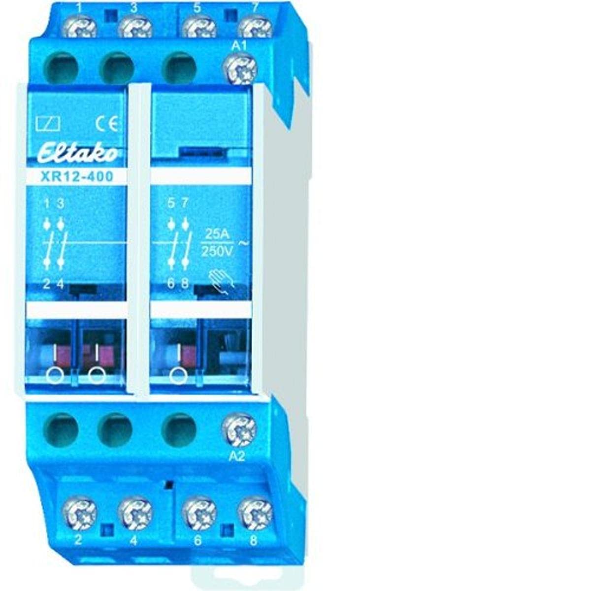 Eltako Installationsschütz 230V. 4 Schließer 25A/250V AC XR12-400-230V