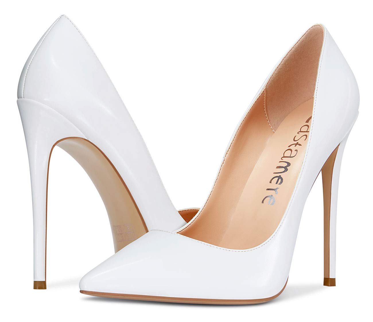 Castamere Zapatos de Tacón Mujer Moda Puntiagudas Tacón de Aguja 12CM High Heels