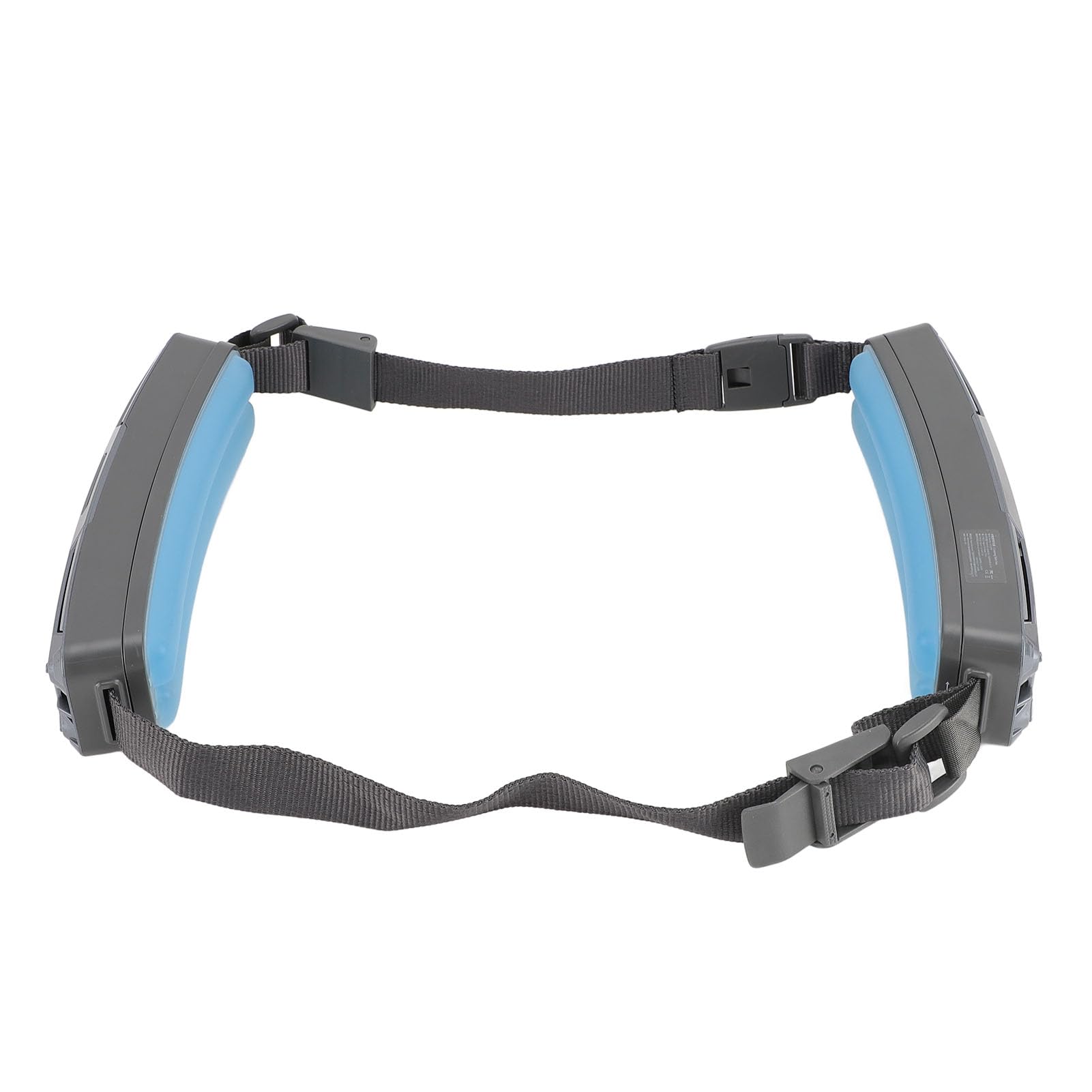 Ventilador de cintura portátil AMONIDA recargable para aliviar el calor extremo manos libres