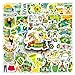 50 Pcs South American Style Brazil Stickers, 1.18-1.96inch Cartoon Culture Decorative Stickers, Self-Adhesive for Scrapbooking, Home Decoration, Cultural Theme Setup (Brazil)