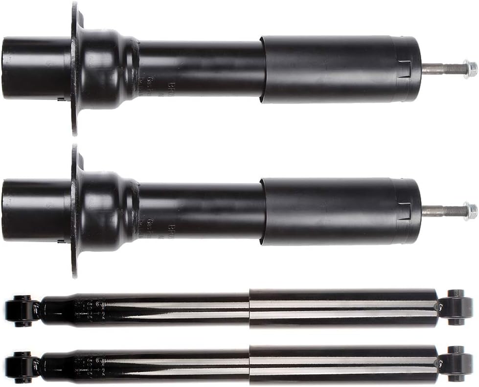 4x Struts AUTOMUTO Shock Absorbers Fits 2007-2011 for Dodge Nitro,2002-2012 for Jeep Liberty with 344404 331017 Auto Shocks - Front Rear