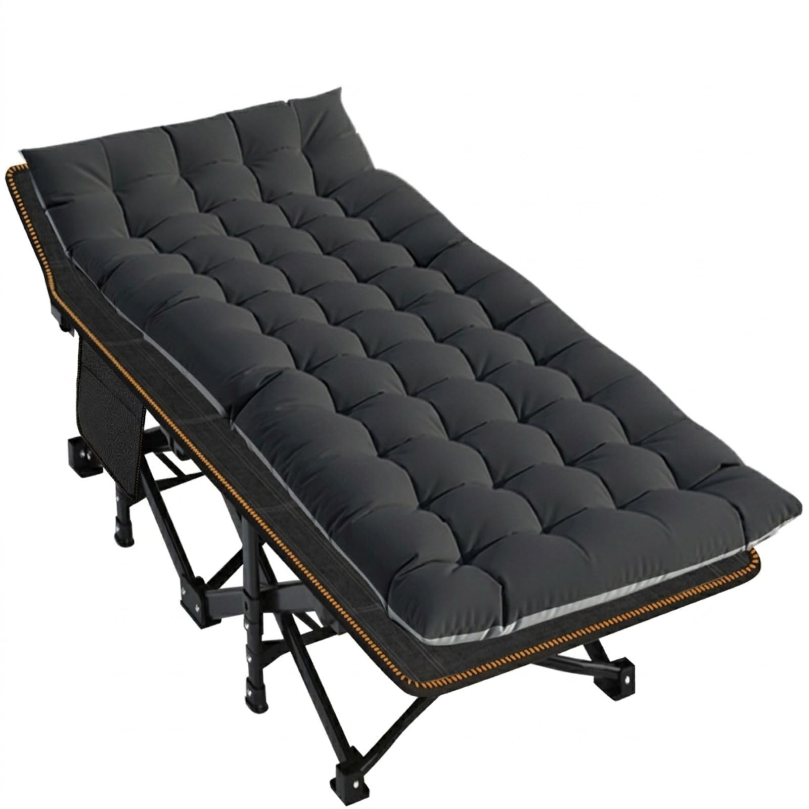 LILYPELLE Oversized XXL Folding Camping Cot, 32" Heavy Duty Sleeping Cots