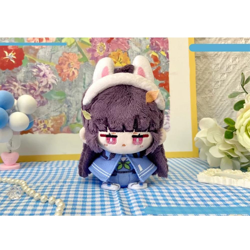 4 figuras de peluche Hayase Yūka con colgante de 12 cm, personaje de anime sentado Misono Mika/Shirasu Azusa, figuras de peluche suaves, llavero de mochila