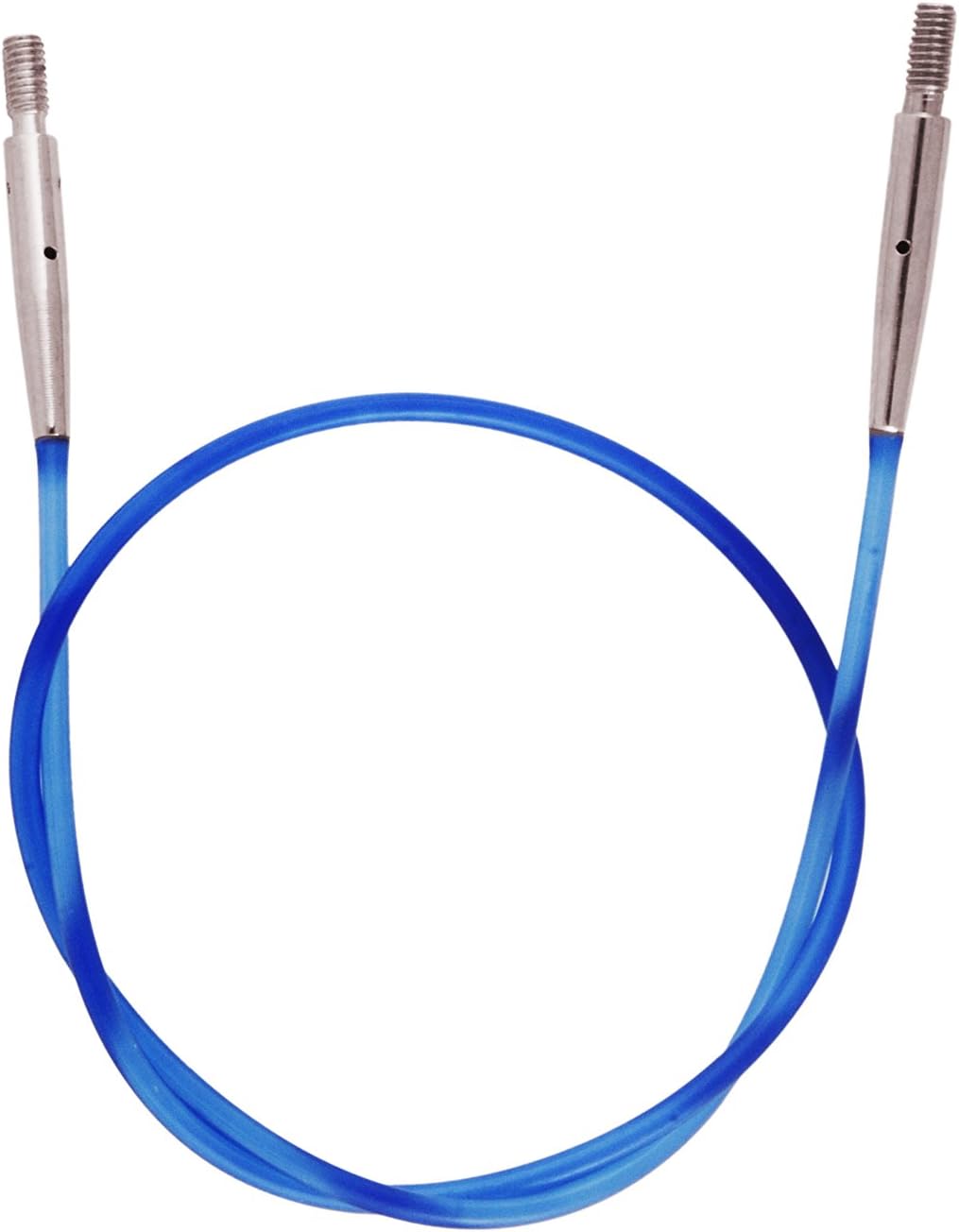 Set Ferri Maglia Punta 4.5 Mm KnitPro Ferri Da Maglia Circolari Intercambiabili J'Adore Cubics - Aghi In Legno Di Betulla Viola, Taglia 4.5 Mm, Per Cavi Da 60 Cm+ Set Ferri Circolari Intercambiabili