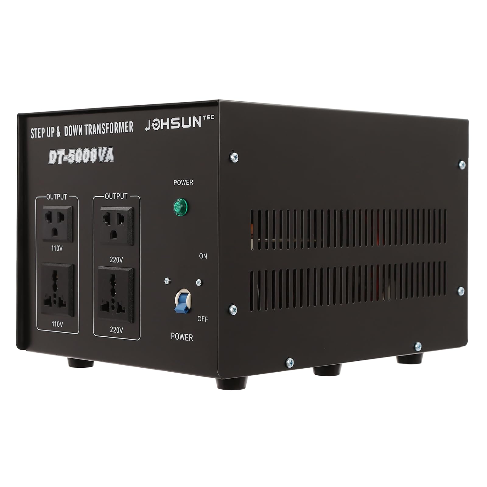 Trasformatore da 5000 Watt, trasformatore di tensione da 110 V a 220 V, trasformatore di potenza, 40 x 25 x 21,5 cm