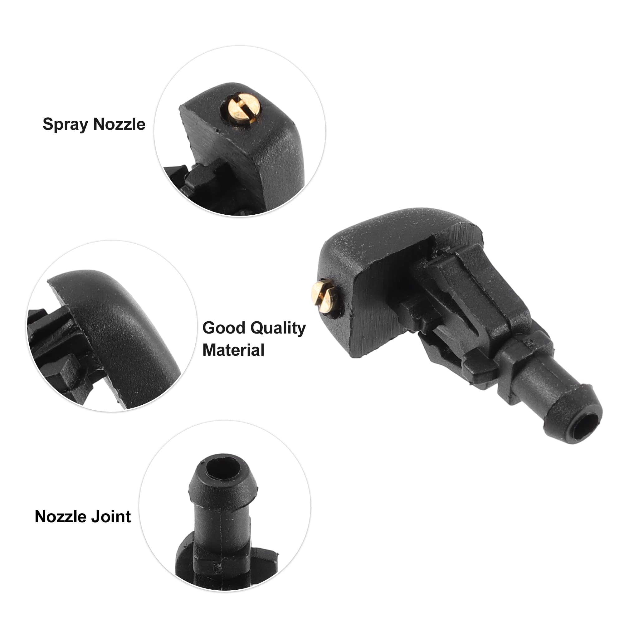 Kit Tubo Lavaggio Auto Tubo Lavavetri Auto 6 Metri | Con 15 Connettori | Per Parabrezza Anteriore | Sostituzione Facile E Economica Tubo Tergicristalli Connettore