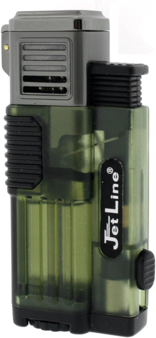 JetLine Gotham Lite Quad Flame Torch Lighter (Green)