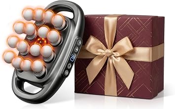 PakaLife 16-Drive 8-Head Massage Gun Set, Gift for Husband, Professional Deep Tissue Percussion Massager for Massage Therapy, Back Massager for Pain Relief
