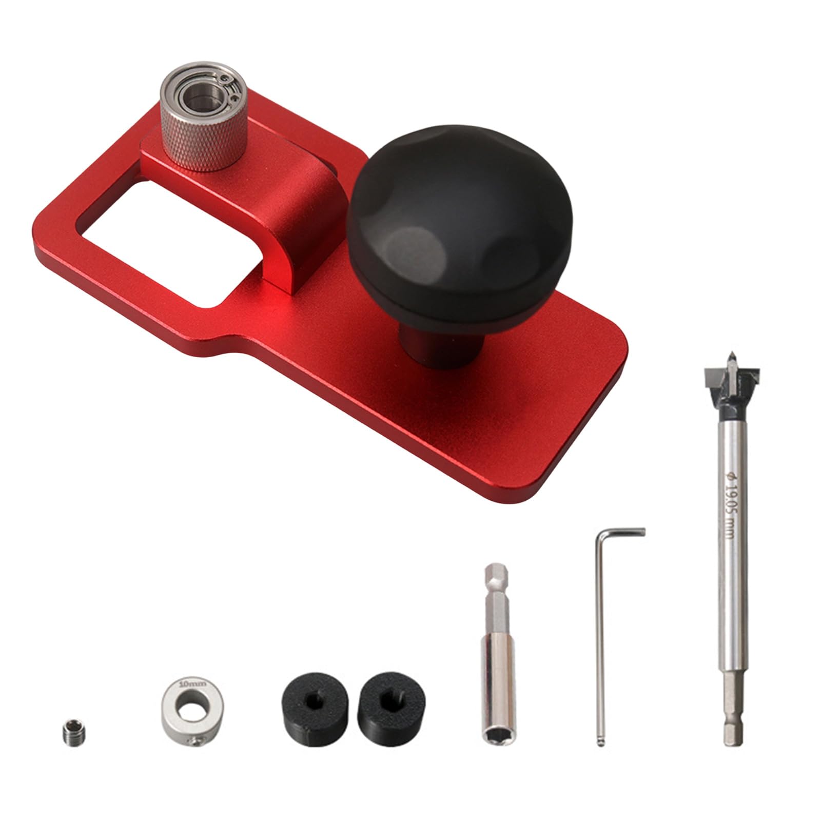 Apglsxy 19Mm Woodworking Space Saving Vertical Desktop Puncher Tool With Smooth Bearing Systems For Effortless Paper Drilling Quick Hole Puncher