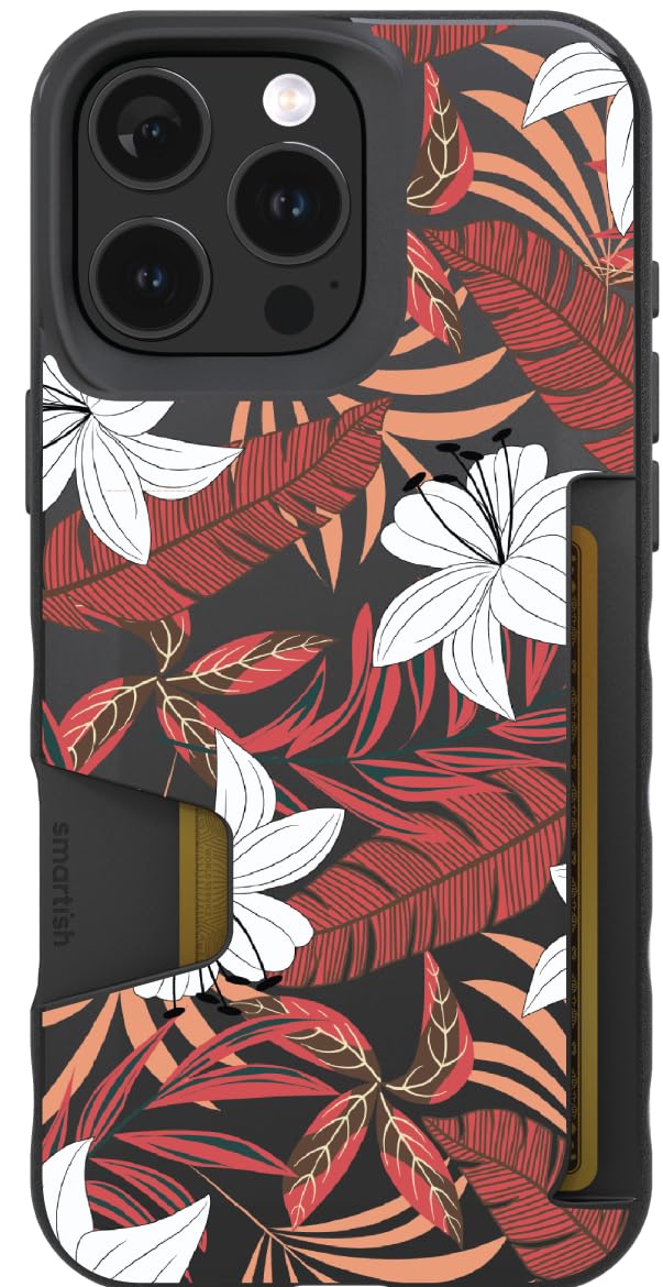 Smartish - Calla ME Maybe - iPhone 16 Pro Max Wallet Case - Wallet Slayer Vol 1 [Slim + Protective] Credit Card Holder - Fits iPhone 16 Pro Max