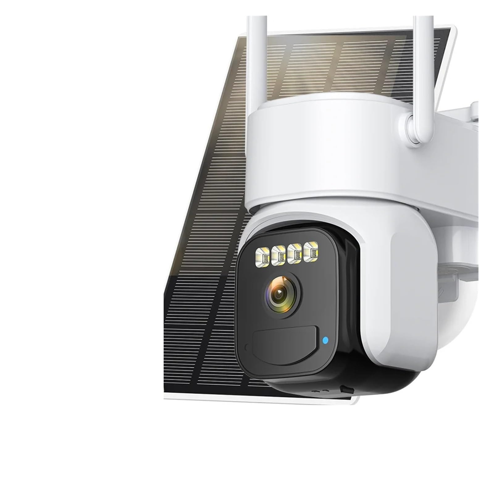 Oshpmbdlyfj One Color 10Mp Outdoors Solar Camera 5K Ptz Ip 5G Wifi Camera Built In 7500Mah Battery Human Ai Auto Detect Tracking Surveillance Camera(Wifi 5Mp No Card)