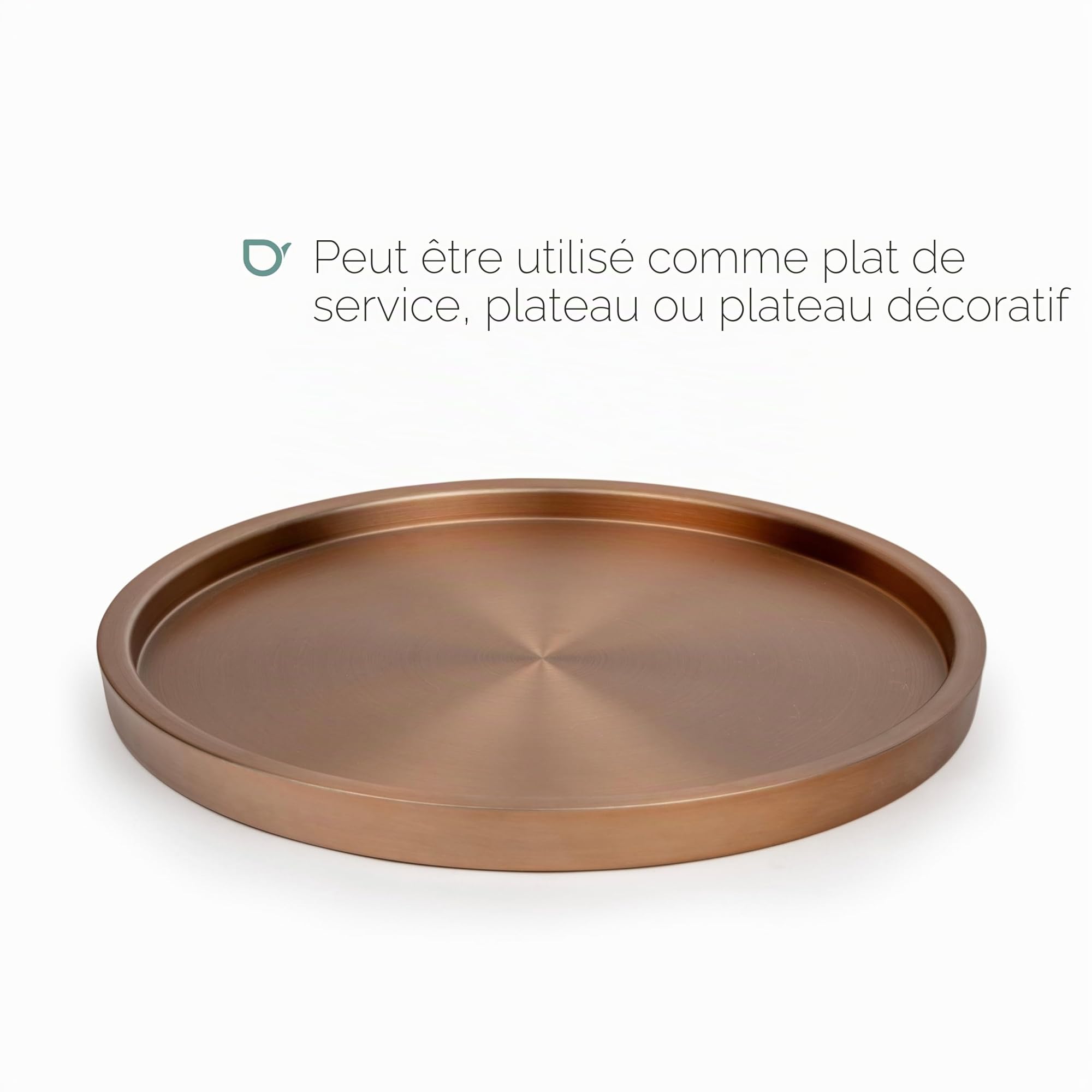 Bredemeijer - Plateau Lara - Bronze métallisé