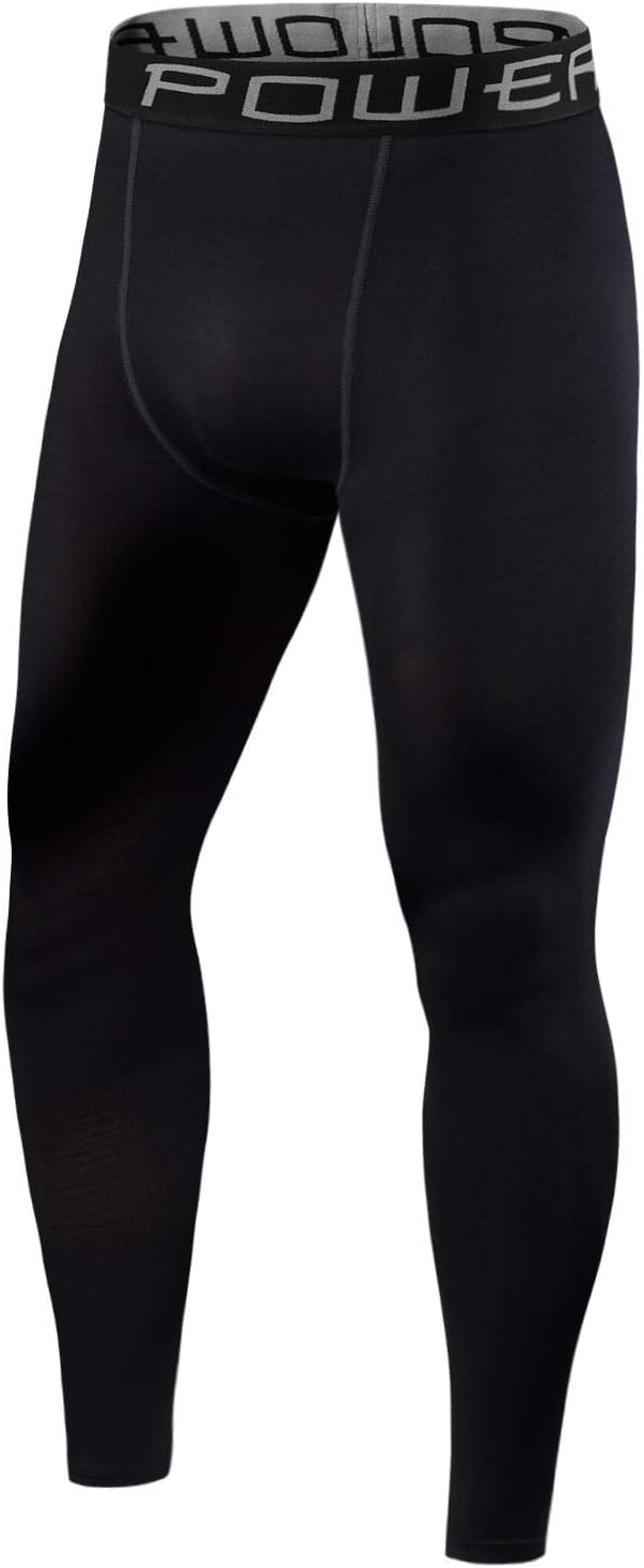Boys' Running Football Tights Compression Base Layer Leggings