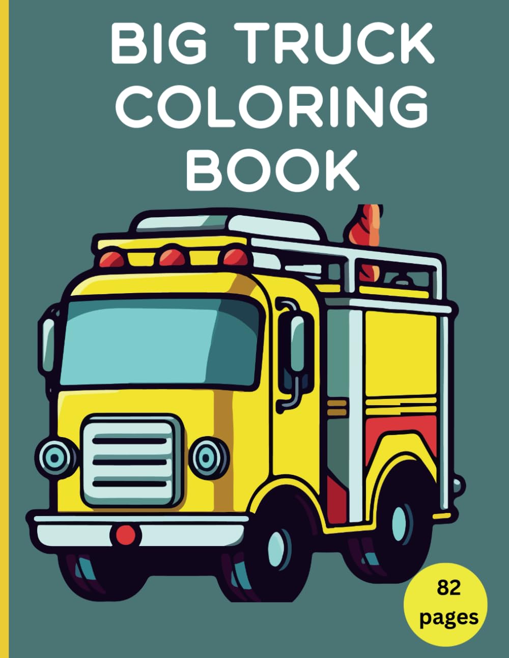 Big Truck Coloring Book