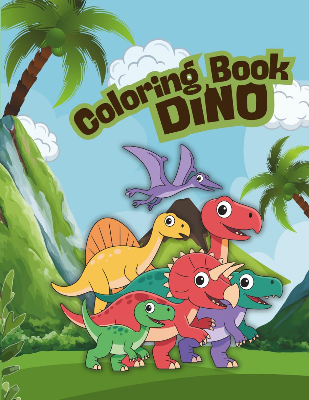 Coloring Book: Dino