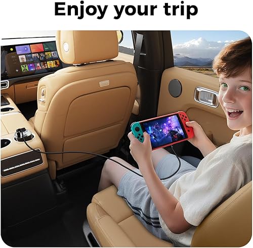 Miniatura 6 de Inversor de corriente para automóvil de 150 W, portavasos CC de 12 V a 110 V, adaptador de enchufe de automóvil, convertidor de salida para