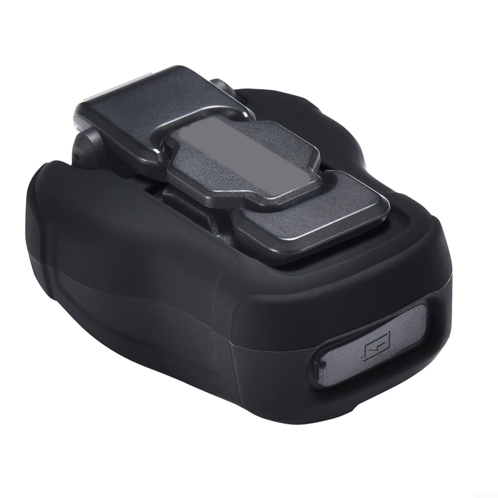 Custodia protettiva in silicone per altoparlante indossabile DEWALT - Cover nera con cordino, vestibilità precisa, design leggero