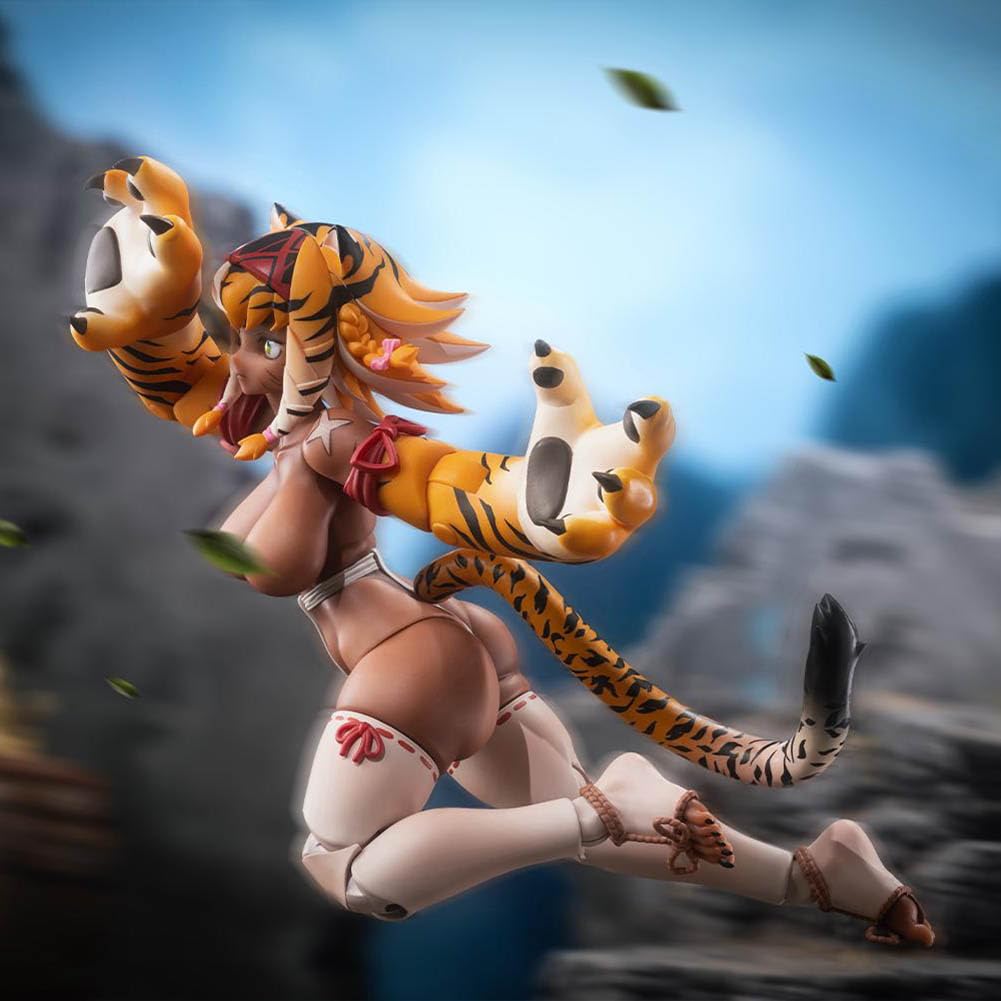 Figura de acción Tiger Girl-Garu