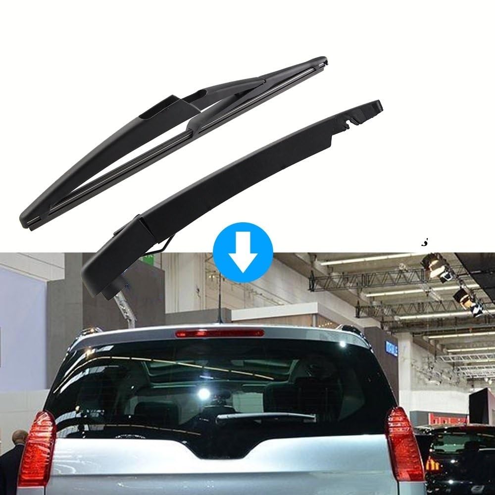 Tergicristallo per auto Per Peugeot 5008 per Hatchback dal 2009 in poi, spazzola tergicristallo posteriore per auto, braccio per parabrezza, 295 mm, styling automatico