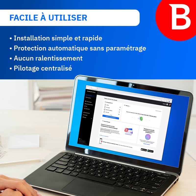 Bitdefender Password Manager 2026 | 1 compte | 1 an | PC/Mac/Smartphone | Code d'activation par email