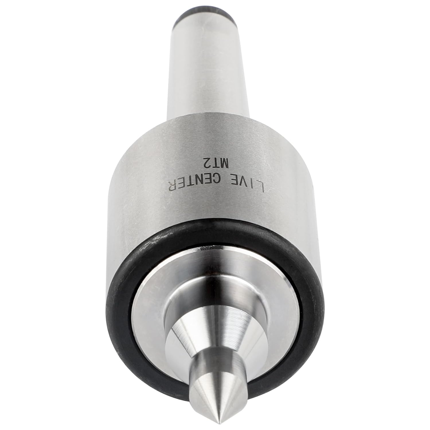 Heavy Duty MT2 Live Center, 2MT 60° Morse Taper Precision Rotary Live Revolving Milling Center Taper Metal Work Lathe Tool for High Speed Turning, Lathe Medium Duty CNC Work