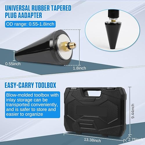 Miniatura 6 de Kit de recarga de refrigerante al vacío, kit de recarga de refrigerante al vacío que ahorra tiempo, sistema de enfriamiento bien sellado, kit de