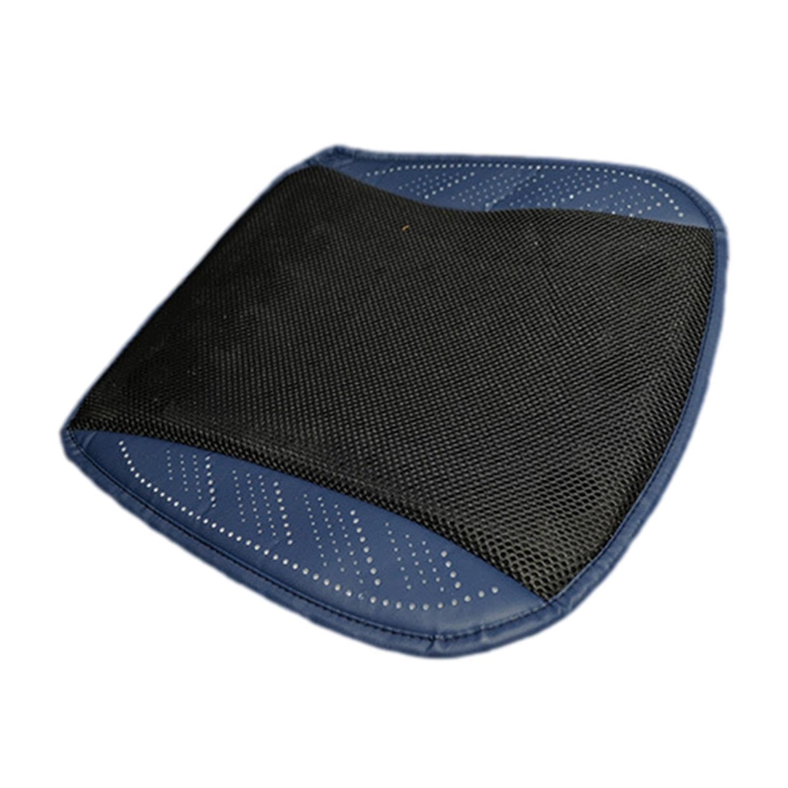 Cojín refrescante para Asiento de automóvil,Cojín refrescante para Asiento | Cojín de Asiento de automóvil Transpirable con Flujo de Aire con 5 Ventiladores - Cojín de Asiento con