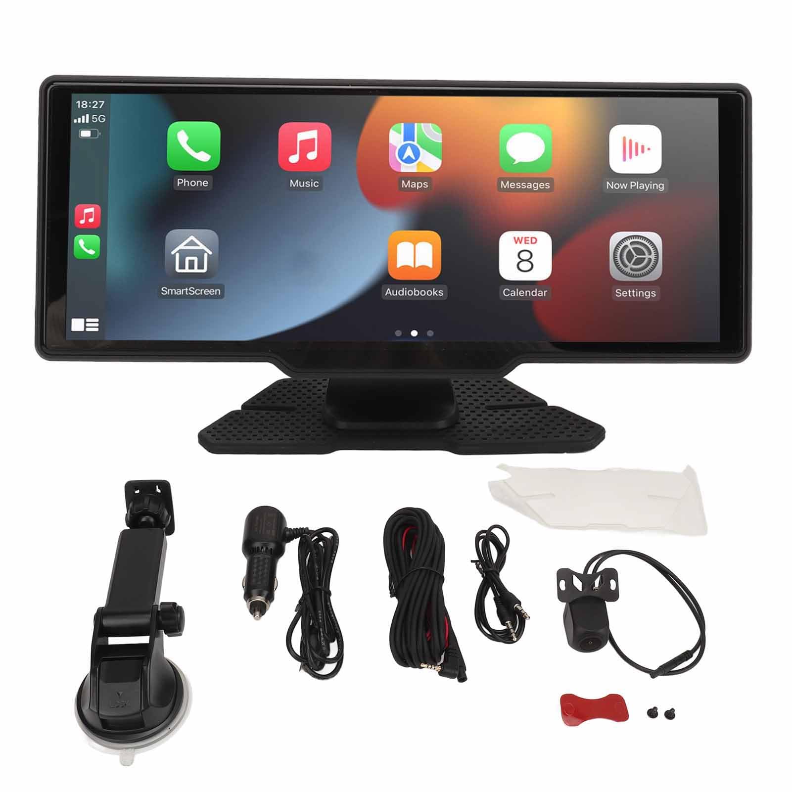 Écran Carplay sans fil KIMISS 10,26" évitez les téléphones au volant avec le tactile HD